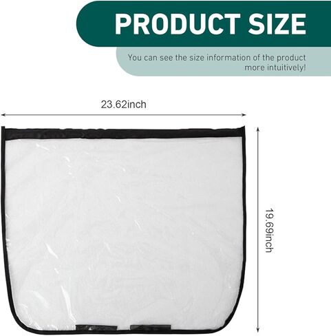 EV Charger Port Cover, Magnetic All-Weather Protection Car Charger Plug Rain Cover, PVC HD Transparent Electric Charging Gun Covers, Universal for Most Electric Vehicles in Kuwait
