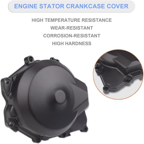 Black Left Engine Stator Cover Crankcase for Yamaha YZF R6 2006-2025 Models in Saudi Arabia