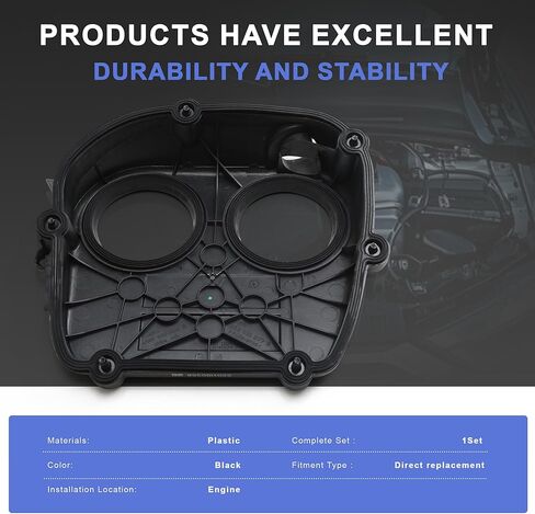 06K103269 غطاء جانبي لغرفة صمام سلسلة التوقيت مع حشية الختم متوافق مع 2.0T VW Beetle Golf Passat Polo Tiguan Audi A1 A3 A4 A5 A6 A7 A8 Q2 Q3 Q5 Q7 TT Skoda Seat in Kuwait