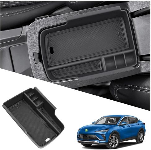 Ruiya 2026 Envista منظم وحدة التحكم المركزية لعام 2026 Buick Envista Accessories ABS مسند الذراع منظم وحدة التحكم متوافق مع 2024 2025 2026 Buick Envista المفضل/Sport Touring/Avenir in Saudi Arabia
