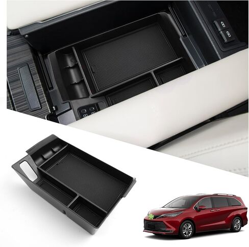 Ruiya 2026 Envista منظم وحدة التحكم المركزية لعام 2026 Buick Envista Accessories ABS مسند الذراع منظم وحدة التحكم متوافق مع 2024 2025 2026 Buick Envista المفضل/Sport Touring/Avenir in Saudi Arabia