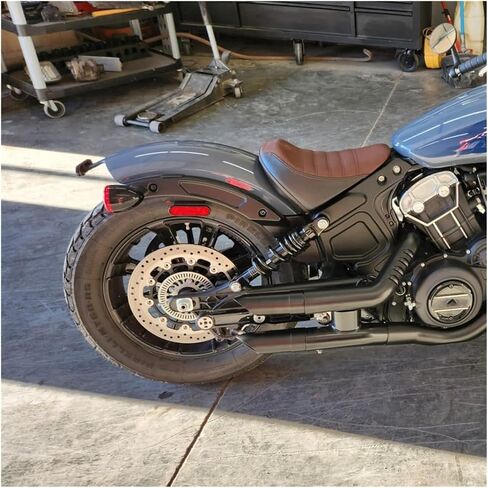 نظام عادم سهل الارتداء كاتم صوت قصير GP سهل الارتداء مع DB Killer يناسب الكشاف الهندي لـ Bobber Sixty لـ Rogue Twenty 2015-2024 in Kuwait