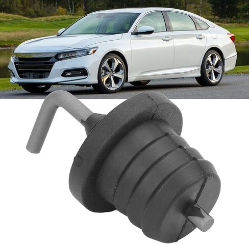 Transmission Plugs, Rubber Transmission Filler Plug Dipstick, Black Car Transmission Fluid Caps Repairing Replacement for ATF A CVT, OEM 25615-5T0-004, 25615-RCL-003, 1Pcs in Saudi Arabia