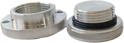 Aluminum Universal Billet Engine Weld-On/Bolt-On Oil Cap Fuel Tank Cap Filler CapRadiator Cap Weld-On/Bolt-On bung in Saudi Arabia