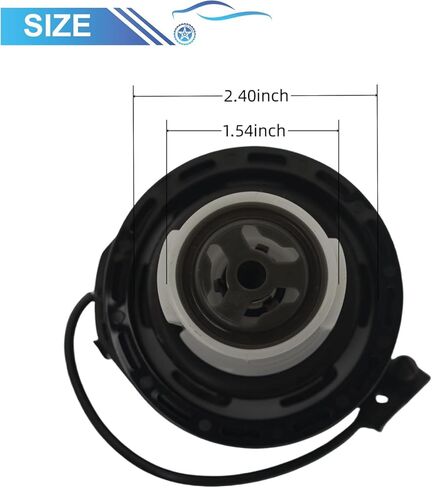 غطاء تعبئة الوقود لحشو خزان الوقود، غطاء الغاز LR021559 لسيارة Land Rover Range Rover Sport Evoque، LR3، LR4، OE# LR053665، LR138718، LR008077 in Kuwait