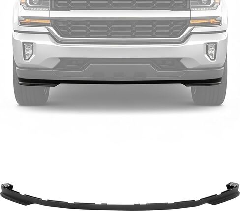 ALMULOO Front Bumper Valance Compatible with 2016-2018 Chevy Chevrolet Silverado 1500 & 2019 Chevy Chevrolet Silverado 1500 LD Replacement for GM1092250 23496677 in Kuwait