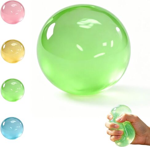 Coconut Oil Stress Ball, Slow Rising Coconut Oil Squishy, 2026 New Coconut Oil Stress Ball, Non-Sticky Easy to Clean Improving Focus Easing Tension (Blue+Pink) in Saudi Arabia