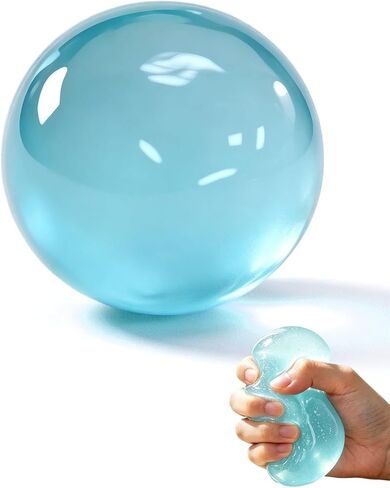 Coconut Oil Stress Ball, Slow Rising Coconut Oil Squishy, 2026 New Coconut Oil Stress Ball, Non-Sticky Easy to Clean Improving Focus Easing Tension (Blue+Pink) in Saudi Arabia