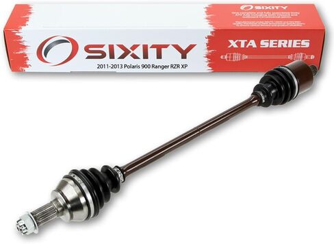 Sixity XTA Front Left Axle compatible with Polaris Ranger RZR XP 900 2013 - R13XT87AA R13XT9EAK RZR 4 XP EFI R13XT9EFX RZR XP PS INTL R13JT87AD R13JT87AL R13JT87EAL RZR XP EFI 4X4 in Kuwait