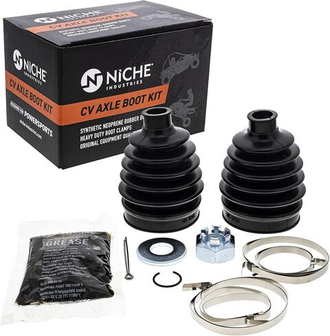 NICHE Front CV Axle Boot Kit for Can-Am 705401346 Outlander Max 650 1000 850 Renegade 1000R in Kuwait