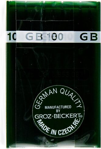 100 GROZ-BECKERT GEBEDUR 134 MR Titanium Quilting Machine Needles (135x5 MR, 3.5mm) in Kuwait