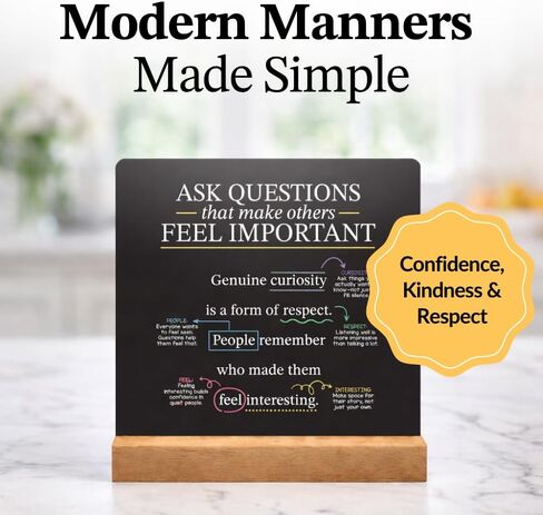 Everyday Manners Cards – 52 Social Skills & Respect Habits for Kids & Teens – Practical Manners & Kindness Lessons for Confidence & Character – Gift for Parents & Teachers in Saudi Arabia