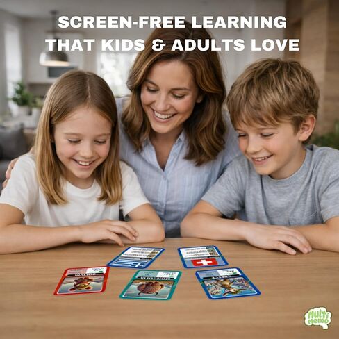 Countries, Capitals & Flags Flash Cards – Geography Learning Game for Kids – Educational Card Set for Classroom, Homeschool & ESL – World Facts, Memory Game – Ages 6+ in Saudi Arabia