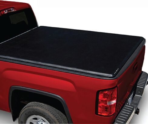 غطاء تونيو متدحرج ناعم من LEER ROLLITUP، يناسب 2019-2026 GM Silverado/Sierra مع سرير شاحنة مقاس 5'8" in Kuwait