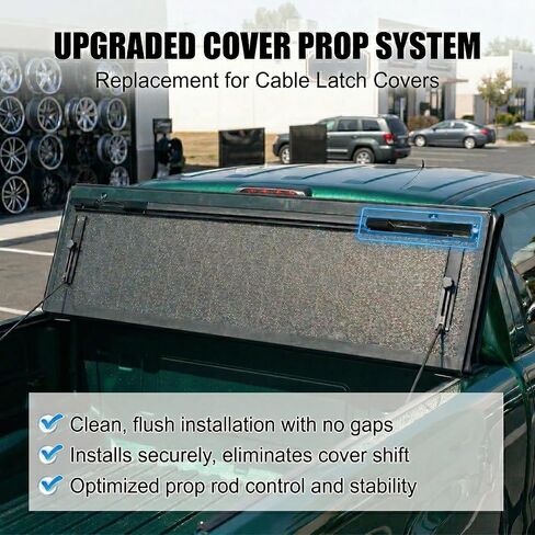 2-Pack Cable Release Cover Compatible with BakFlip Tonneau Covers, Heavy-Duty Latch Handle Replacement Part, Truck Bed Lid Repair Accessory, Easy Snap-On Fit in Saudi Arabia