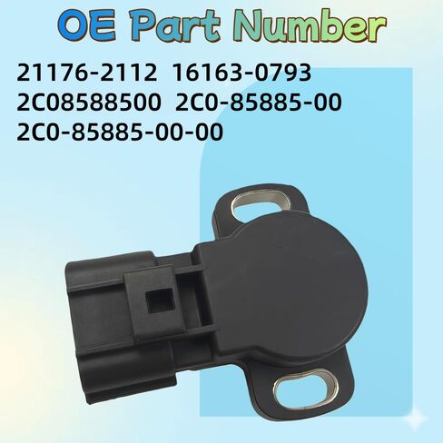 21176-2112 TPS Throttle Position Sensor,Replaces 16163-0793,Compatible with 2009-2020 Kawasaki Mule 4000/MULE 4010 4X4/ Mule 4010 TRANS4X4 in Saudi Arabia