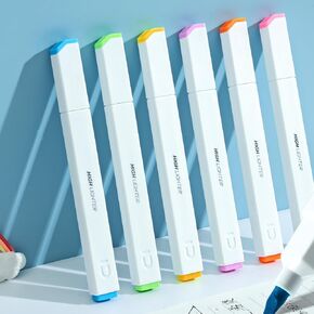 M&G 5 Pcs Highlighters, Assort Color Quick Dry and No Bleed Chisel Tip Highlighters, Perfect for School,Office,Bible, Notes (Candy)