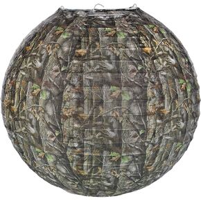 Havercamp Next Camo Party Lantern | 1 عدد | رائعة للحفلات التي تحمل عنوان الصياد، والزخارف المموهة، ومناسبات أعياد الميلاد، وحفلات التخرج، والاحتفال بعيد الأب in Kuwait