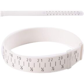 Measuring Size Bracelet, Adjustable Bracelet, Plastic Bracelet, Bangle Gauge Sizer, Jewelry Measure Wrist Size Tool 15-25Cm