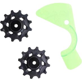 Bike Rear Derailleur Pulley Assembly Compatible with S RAM XX1/X01/X1/GX/HX 11 Speed Series Bicycle 12-Tooth Pulley Kit