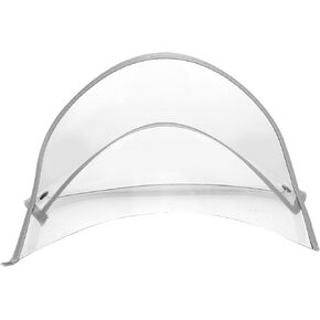Clear Rain Jacket Rain Poncho Cap Brim Rain Poncho Supply Rain Poncho Hat Brim Rain Coat Protector Brim Rain Coat Supplies Brim for Poncho Hat Rain Hat Brim Hood Raincoat Plastic