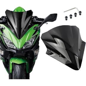 New for Kawasaki Ninja 650 ER6F EX650 2017 2018 2019 Windshield Windscreen Replacement Repair Part Come with Screws in Saudi Arabia