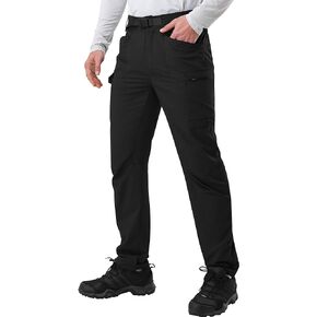 Pioneer Camp Men's Hiking Cargo Pants Lightweight Quick Dry Outdoor Water Resistant Work Tactical Pant for Men Travel Fishing