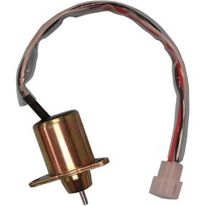 Complete Tractor New 1403-3301 Fuel Solenoid for John Deere-M806808, Black