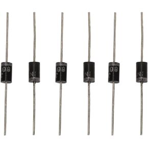 Aramox Club Car Solenoid Diode, 6Pcs 3 Amp Solenoid Diodes Replacement, 30353-G1 30353G1 Fit for EZGO 1989+ Gas and Electric Vehicles Except DCS, Convert Alternating Current to Direct Current