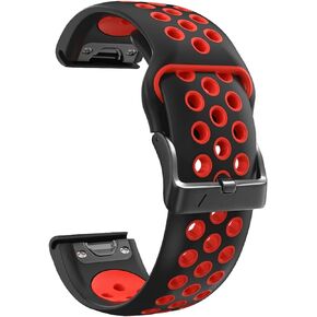 22mm 26mm Silicone Watch Band，For Garmin Seris Watch Replacement Watch Band，22mm 26mm Men Women Quick Fit Silicone Watch Strap