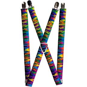Buckle-Down Suspender - Paint Drips