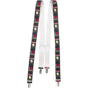 German Suspenders 4 Sturdy Clips Braces Bavaria X Shape