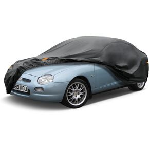 Kayme 7 Layers Sedan Car Cover Custom Fit MG MGB (1966-1980) Waterproof All Weather for Automobiles, Full Exterior Covers Sun Rain Protection UV Protection （Deliver About 3-10 Days）