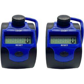 Tally Counter Digital LCD Electronic Handheld 5-Digit Number Count Clicker