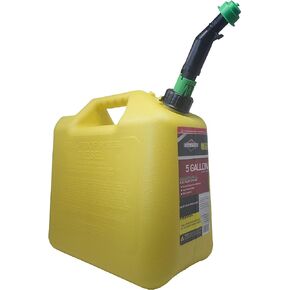 Briggs & Stratton Five Gallon Diesel Can, EPA Approved, Smart Fill Spout, and Fire Mitigation (FMD) Compliant