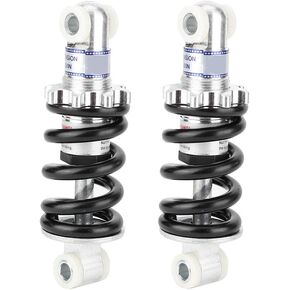 2Pcs Shock Damper Suspension, 125mm 750LBS Rear Shock Damper Fits for ATV Go-Kart Scooter 49cc