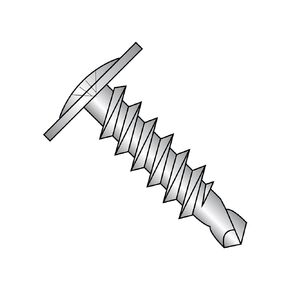 Small Parts 0808KPM410 410 Stainless Steel Self-Drilling Screw, Plain Finish, Modified Truss Head, Phillips Drive, #2 Drill Point, #8-18 Thread Size, 1/2" Length (Pack of 50)
