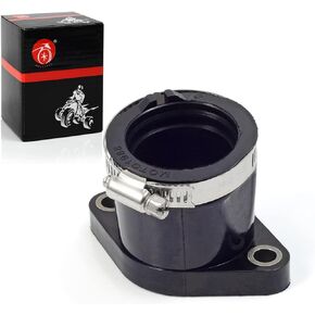 MOTO1988 Intake Manifold Carburetor Boot Compatible with Yamaha Raptor 350 2004-2013 5YT-13586-00-00