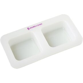 Bramble Berry 2-Cavity Square Soap Mold - Perfect DIY Mold for Handmade Bath Essentials