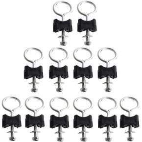 Trampoline Accessories Trampoline Screws Screws to fix The Trampoline Suitable for Large Trampolines(Round Screw 6mm-12pack)