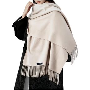 Women's Pashmina Shawls and Wraps: Cashmere Feel Large Scarves Ideal for Evenings, Weddings, Travel, and Office Wear