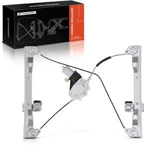 A-Premium Electric Power Window Regulator with Motor Compatible with Ford Fusion 2006-2012 & Mercury Milan 2006-2011, Sedan, Front Right Passenger Side