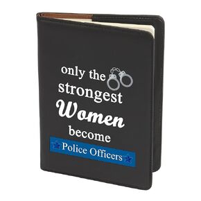 Gzrlyf Police Journal Female Police Officer Gifts only the Strongest Women Become Police Officers Notebook Policewoman Gifts (strongest women)