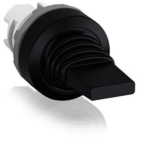 ABB MTS2-10B Toggle Switch, 22 mm, Momentary, Black, 3 Positions