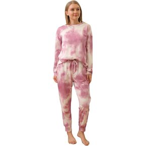 Baby Girl Outfits Mommy and Me Tie Dye Matching Sweatshirt Set Jogger Pants Lounge Sets Long Sleeve Pullover sets in Kuwait