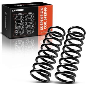 A-Premium 2Pcs Front Suspension Coil Spring Set Compatible with Chevrolet Malibu, Camaro, Monte Carlo & Buick Regal, Century & GMC Caballero & Pontiac LeMans, Firebird, Bonneville & Oldsmobile Cutlass