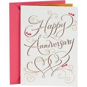 Hallmark Signature Anniversary Card for Couple (Happy Anniversary)