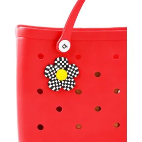 Flower Charm Inserts Accessory for Bogg Bag and Simply Southern Tote,Decorative Accessories for Customizing Your Bag
