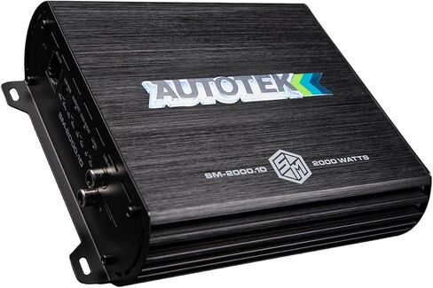 Autotek Street Machine SM-2000.1D 2000 Watt Monoblock Car Audio Amplifier - High Output, Class D, 2 and 4 Ohm Stable, Low Level Input, Mosfet Power Supply in Saudi Arabia