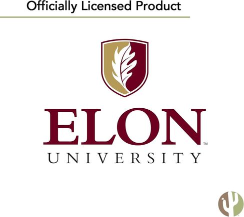 Desert Cactus Elon University Baseball Hat Phoenix Brimmed Embroirderd Cap Adjustable Cloth Strap Adult (Style A) Red in Saudi Arabia